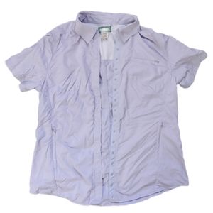 Lavender L.L.Bean Women's Camping Shirt NWOT
